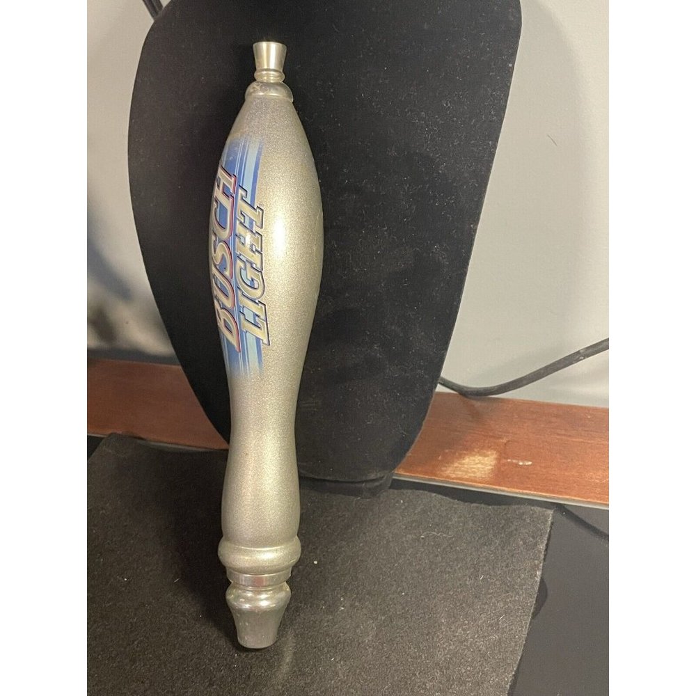 Busch Light Beer tap handle display 11.5" Silver - Picture 3 of 9